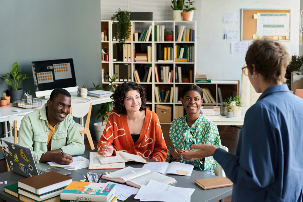 Discussing Team Meeting