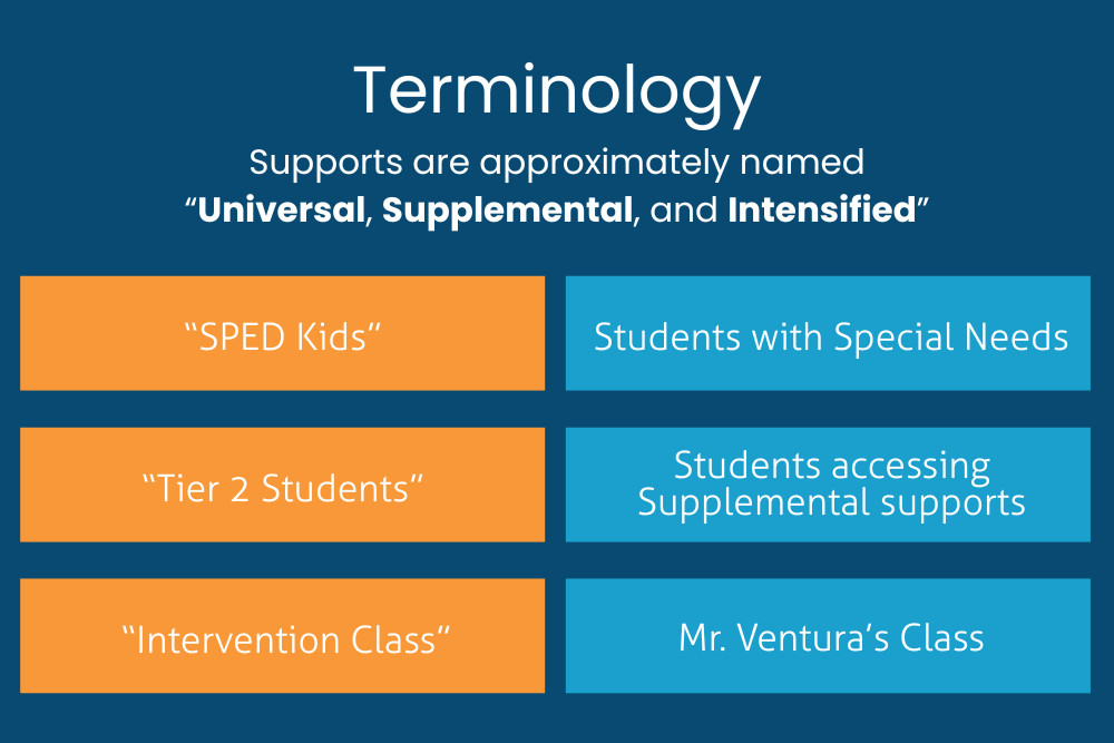 MTSS in Action Terminology Chart