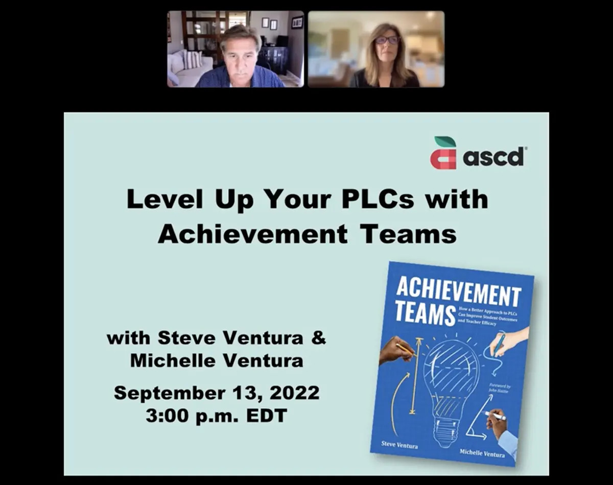 Level Up Your PLCs with Achievement Teams Video